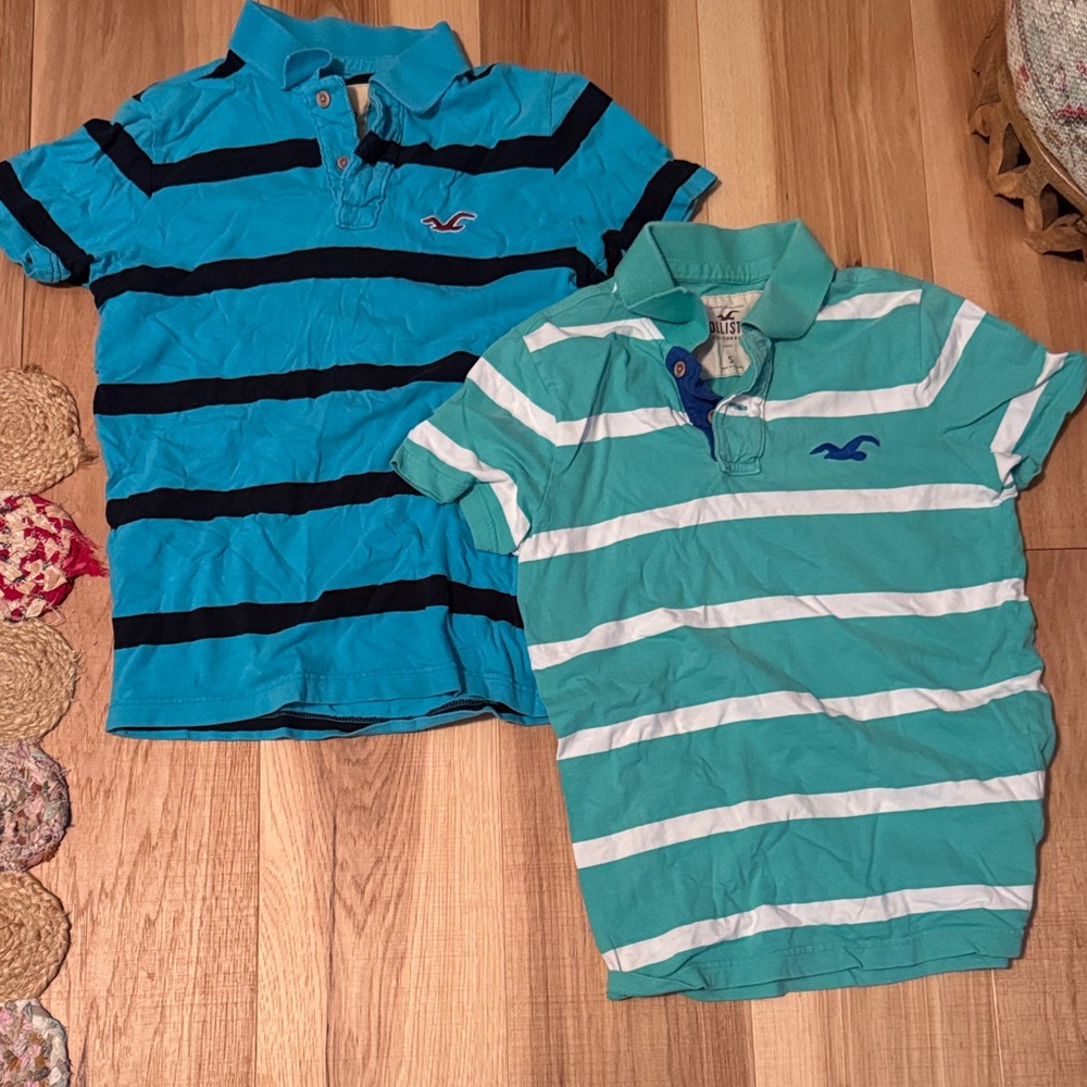 Hollister Polo shirts- lot of two